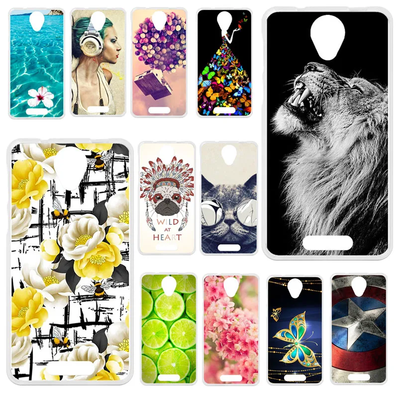 

TAOYUNXI Phone Cases For BQ 6050 BQ Mobile Case Silicone Cover For BQS 6050 Jumbo Soft TPU Cover Painted case bag Fundas