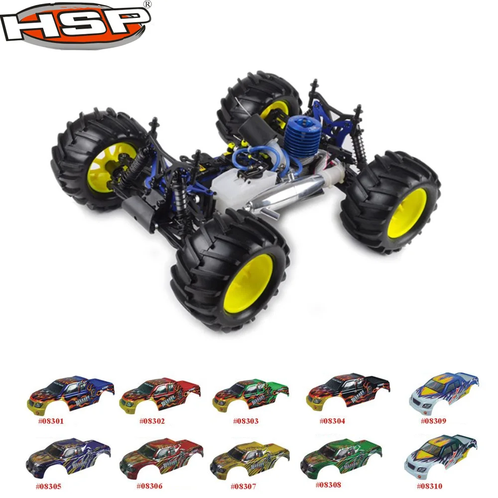 HSP масштаб 1:8 Nitro внедорожник монстр Трак с дистанционным управлением 94083 1/8th|Радиоуправляемые автомобили| |