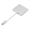 Kebidu-Adaptador convertidor de Usbc a HDMI, compatible con USB 3,0, tipo c, HUB de aluminio para Macbook ► Foto 3/6