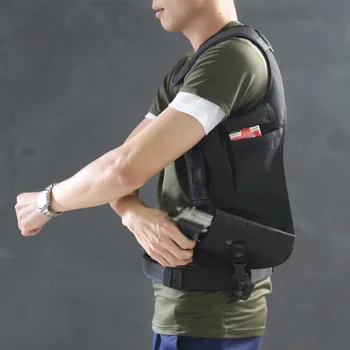 

Tactical Anti-thief Hidden Security Multi Bag Underarm Shoulder Armpit Bag pistol Holster Portable for Phone Money Passport