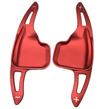 Алюминиевые красные автомобильные Переключатели скоростей на руле переключения для BMW 3 5 серии F10 F30