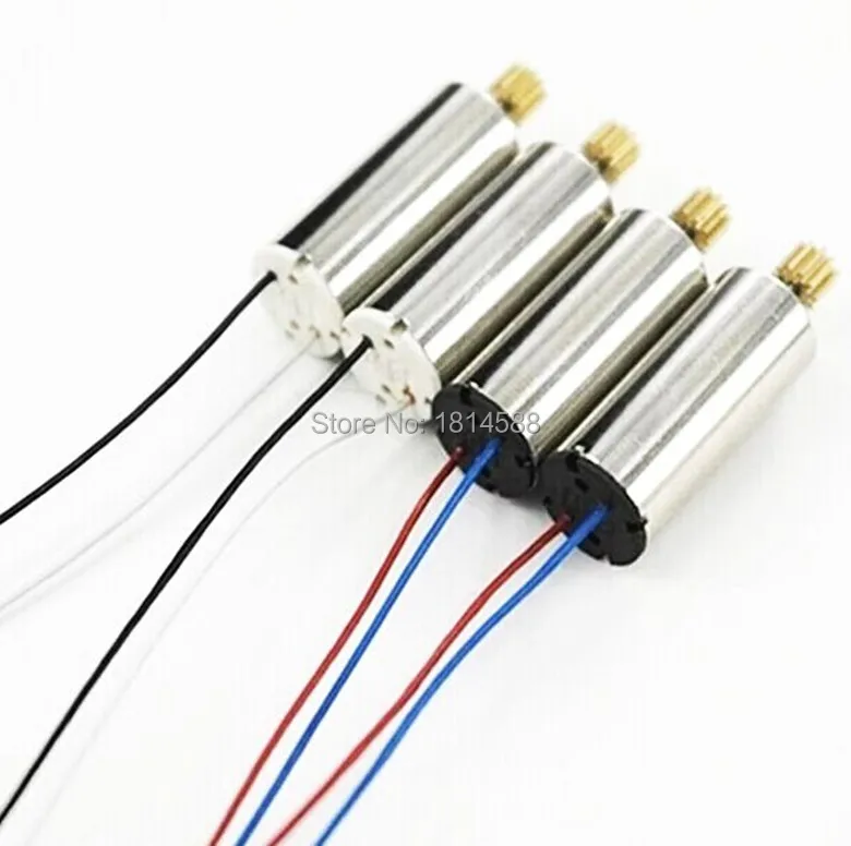 

4pcs/lot DFD F183 H8C Motor Spare Parts RC Quadcoter Accessories H8C-05/06