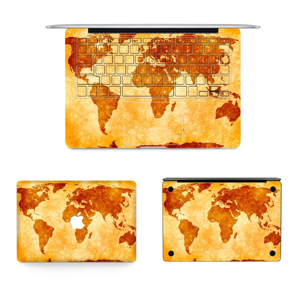 New Laptop Full Vinyl Decal Top Bottom Keyboard St.. Map Of The World Keyboard Sticker Map Of The World Keyboard Sticker New Laptop Full Vinyl Decal Top Bottom Keyboard St..