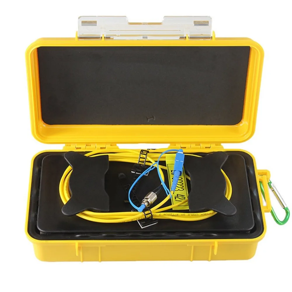 

FC-UPC/SC-UPC OTDR Dead Zone Eliminator Fiber Rings Fiber Optic OTDR Launch Cable Box 1km SM 1310/1550nm
