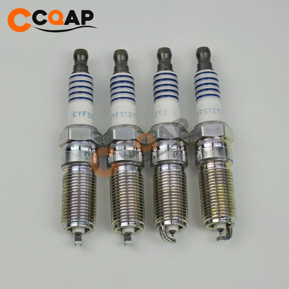 

4x Iridium Spark Plug SP-537 CYFS-12Y-2 LTR6AI8 For Ford Escape Focus Lincoln SP537 CYFS12Y2 LTR6AI-8