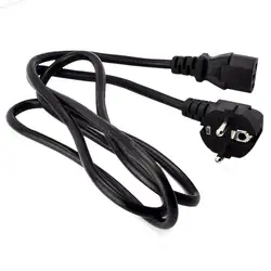 1 шт ЕС Plug AC Мощность кабель 3 Plug контакты светодиодный свет Мощность адаптер ЕС Разъем кабель, провод для зарядки тату оборудование Поставки