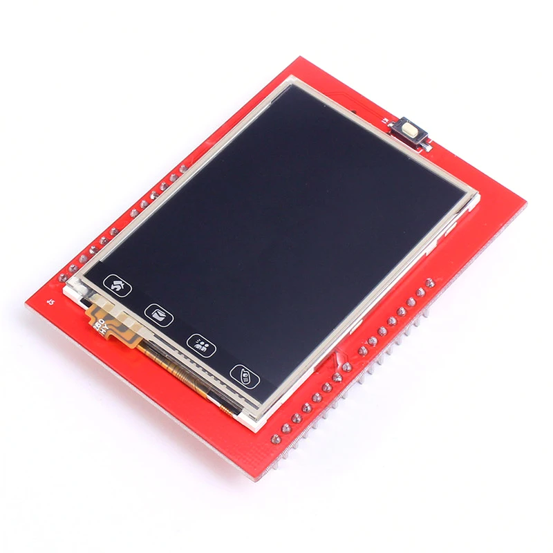 Для Arduino UNO R3 Mega2560 на тонкопленочных транзисторах на тонкоплёночных транзисторах ЖК-дисплей Сенсорный экран Дисплей 2,4 дюймов щит ЖК-дисплей модуль 18-bit 262000 разных оттенков доска