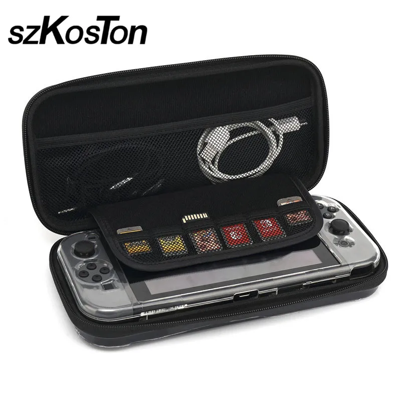 ##BUY Bag for Nintendo Switch Storage Bag EVA Protective Hard Case Travel Carrying Game Console Handbag for Nintendo Switch Case