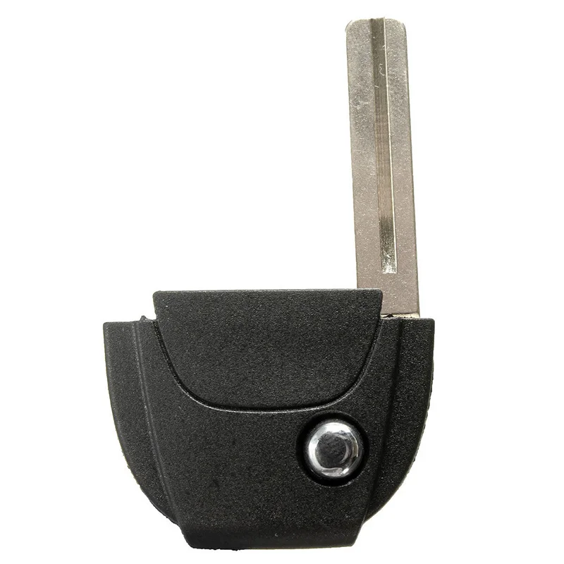 Дистанционный чехол с откидной головкой для ключей с невырезанным лезвием для S60 S80 V70 XC70 XC90 1 шт. черный пластик