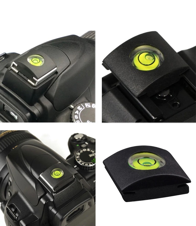 4 pcs Camera Bubble Spirit Level Hot Shoe Protector Cover DSLR Cameras Accessories For Sony A6000 Canon Nikon Fuji (6)