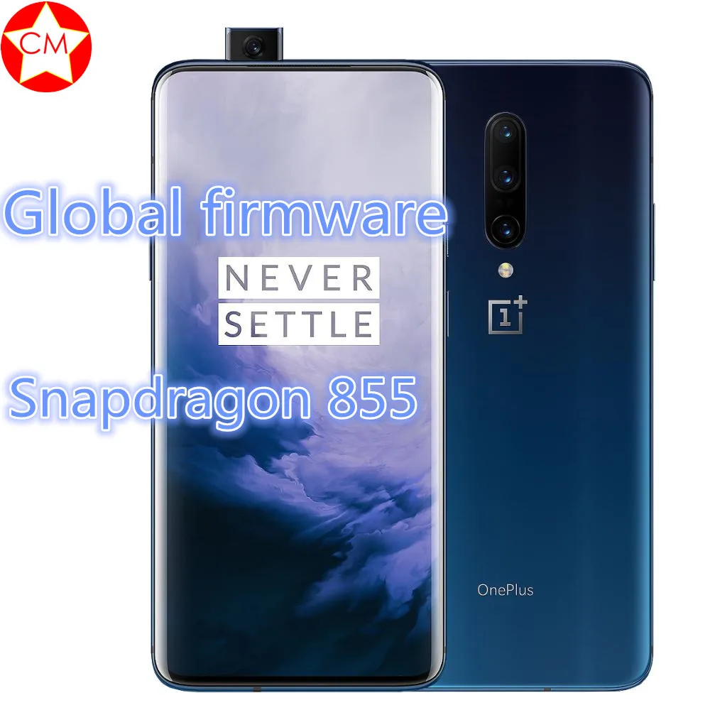 

Global ROM Oneplus 7 Pro 6GB 128GB Smartphone Snapdragon 855 6.67" AMOLED Screen 48MP Triple Camera 30W Charger NFC 4000mAh