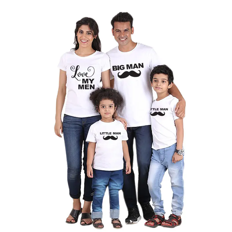 Семейные Комплекты Одежда для папы, мамы, дочки и сына футболка, одежда мама, мама, папа и я, Детская футболка s MY
