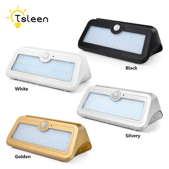 

TSLEEN Free Shipping! Solar Energy Light 24 37 46 LED PIR Motion Sensor Street Garden Lamps Waterproof Outdoor Lighting