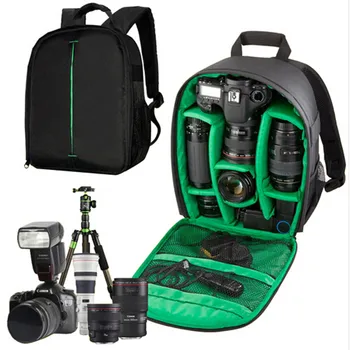 

AKASO Casual Shoulders Professional Camera Photo Bag Waterproof Backpack Multi-functional Digital DSLR Camera SLR Camera Case