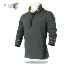 Мужской Тактический Открытый длинный рукав, дышащий Кемпинг Велоспорт Спортивная рубашка мужская быстросохнущая многоцелевой вырез хлопок пальто Топ