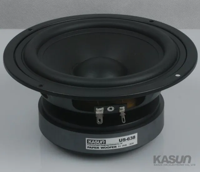 Kasun US-638 6.5 ''нч-динамик конуса PP массивная магнит нч мощность ручка 130 Вт |