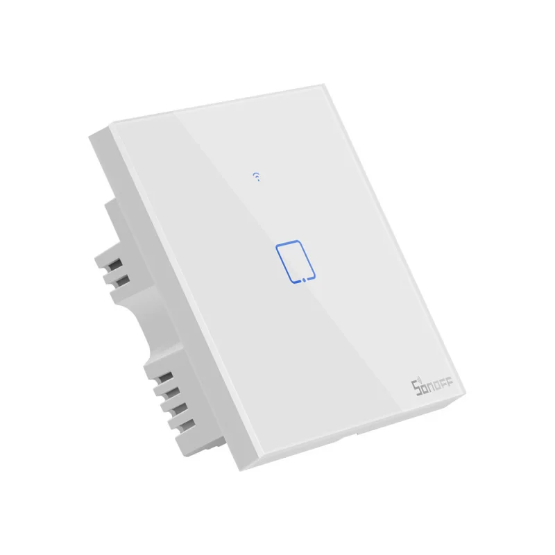 SONOFF T0 US/EU/UKTX 86 Wifi настенный сенсорный выключатель света с таймером Basic 1~ 3 банды умный дом голос/приложение дистанционное управление Alexa Google Home