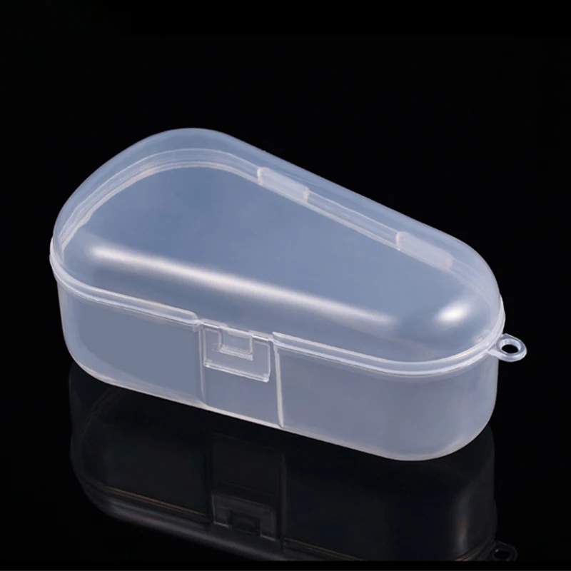 Portable Baby Infant Teether Case Holder Pacifier Chain Storage Box Clear Travel