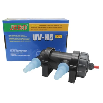 

JEBO UV-H5 5W Indoor fish tank external ultraviolet bactericidal lamp.Accessories for external biochemical filter.UVC Lamp