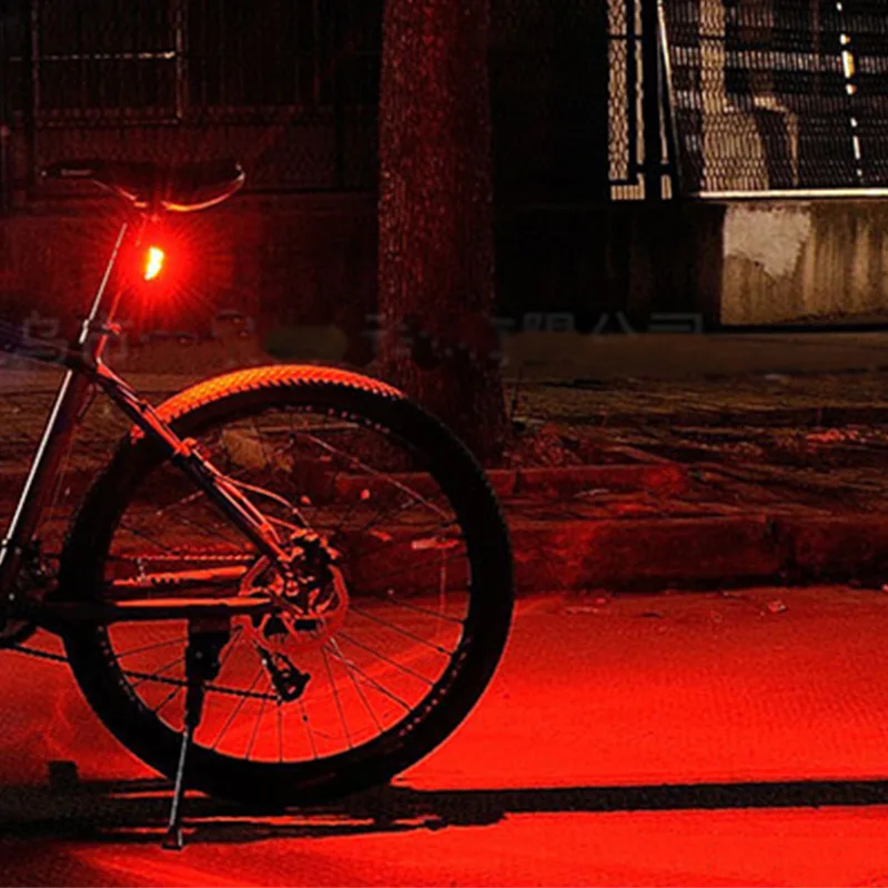 Clearance FTW Bike Tail Light Laser USB Rechargeable Bicycle Rear Back Light Powerful Waterproof for Night Cycling safety LED Lamp TL2291 3