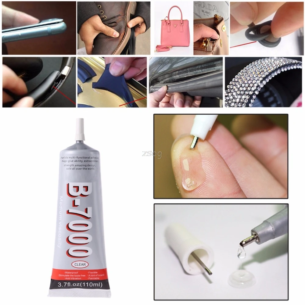 

Multi Repair Adhesive LCD Display Frame Glue B7000 Phone Bumper Frame Diy 110ml Adhesive glue JUN06 dropshipping