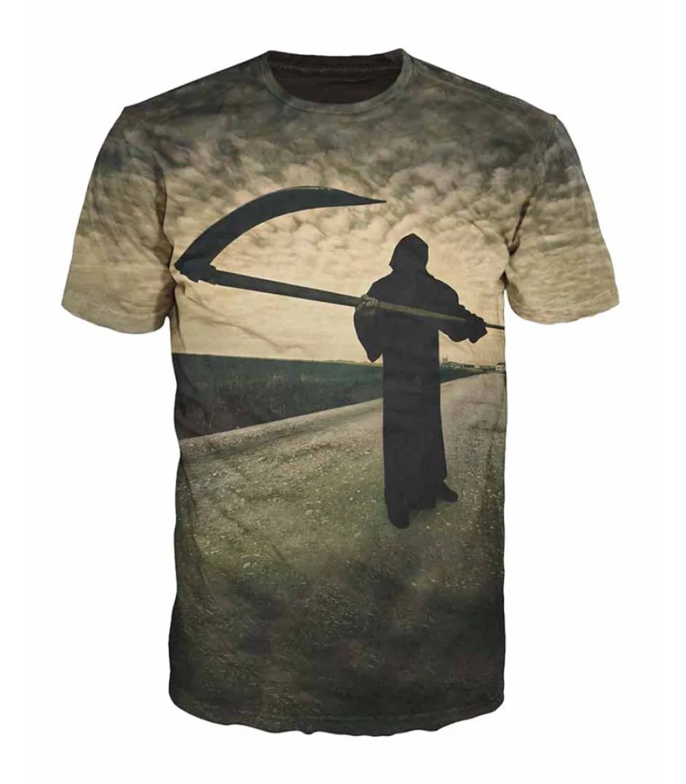 

Monster 3D Hip Hop Printed T-SHIRT Skull Male Tees Camisetas Tops tees Fashion Clothing