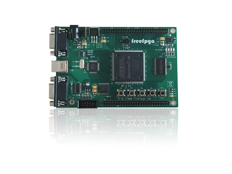 US $199.99 For USB20FPGA development board USB20 EP3C25 development board
