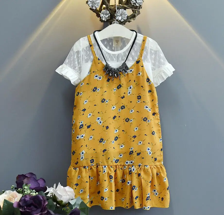 أزياء الصيف نمط الفتيات اللباس الطفل الفتيات عارضة فساتين الأطفال الملابس Vestidos الطفلية طفل فتاة 2 قطعة HW2214 أزياء الصيف نمط الفتيات اللباس الطفل الفتيات عارضة فساتين الأطفال الملابس Vestidos الطفلية طفل فتاة 2 قطعة HW2214