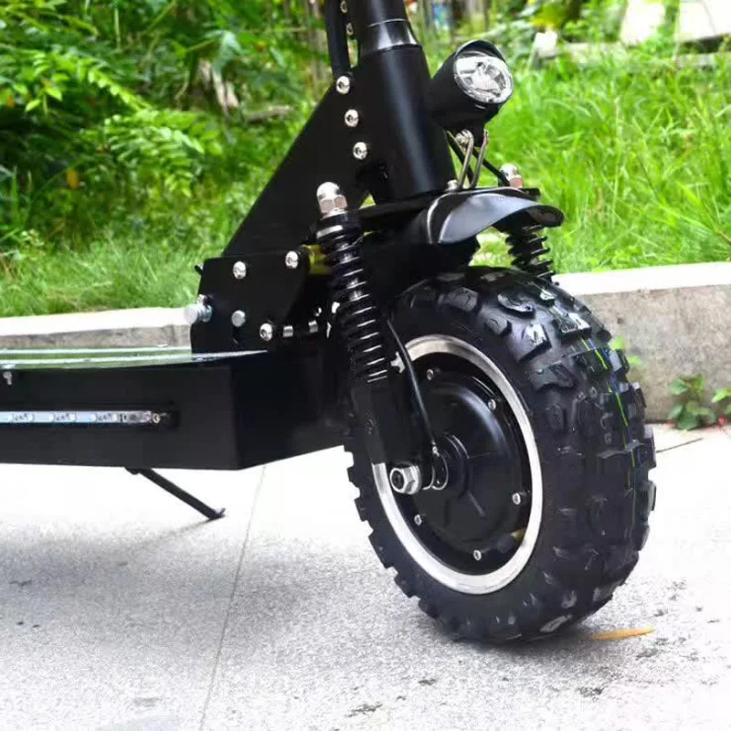 

Powerful 2400w Dual Motor Off Road Foldable Electric Scooter With Double Lithium Battery