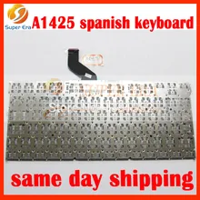 10pcs/lot for macbook pro 13” retina A1425 keyboard SP Spain Spanish without backlight backlit late 2012 early 2013year