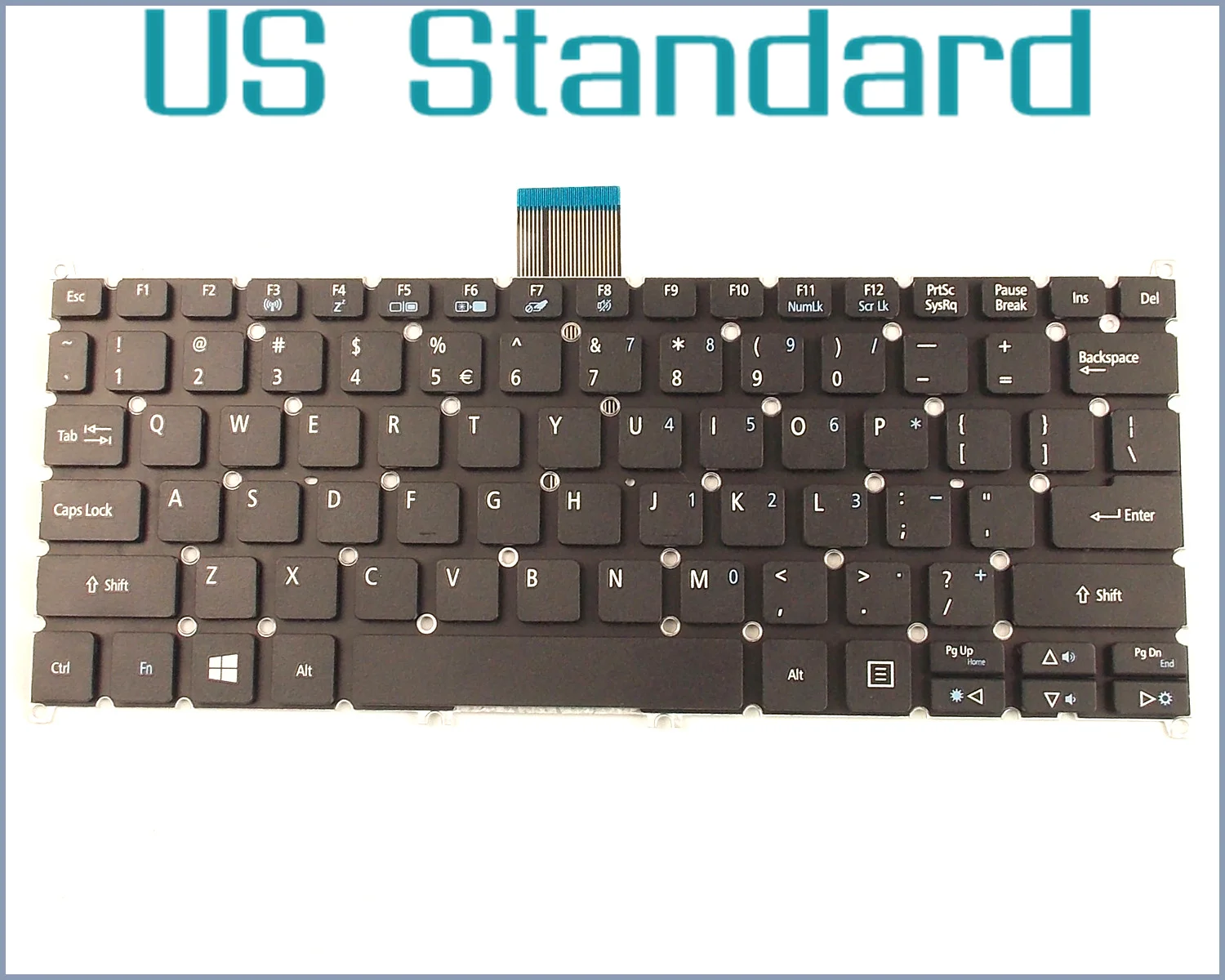 Ноутбук США раскладка клавиатура для Acer Aspire E11 E3 111 112 112M ES1 111M 131 311 331 V3 111P R3 131T|keyboard