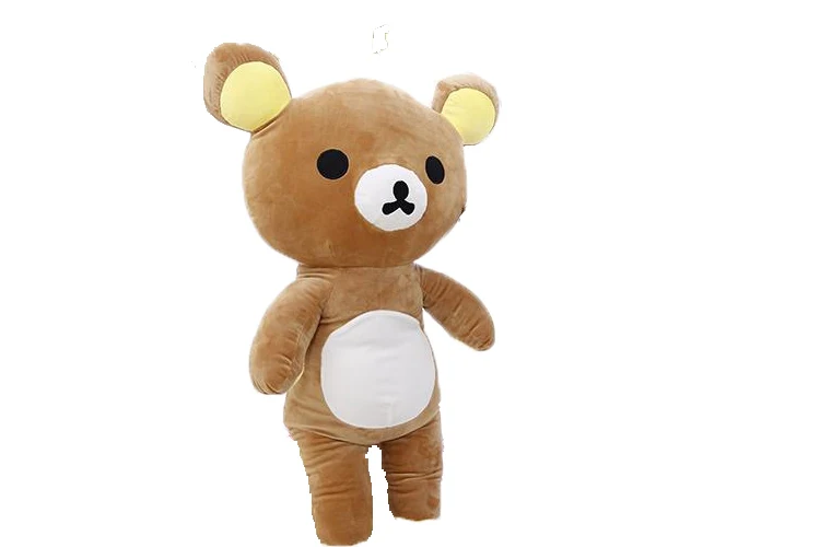 Милый японский Мишка San-x Rilakkuma KORILAKKUMA, белый плюшевый мишка, мягкая игрушка, подарок для ребенка от мини до большого размера - Цвет: Rilakkuma