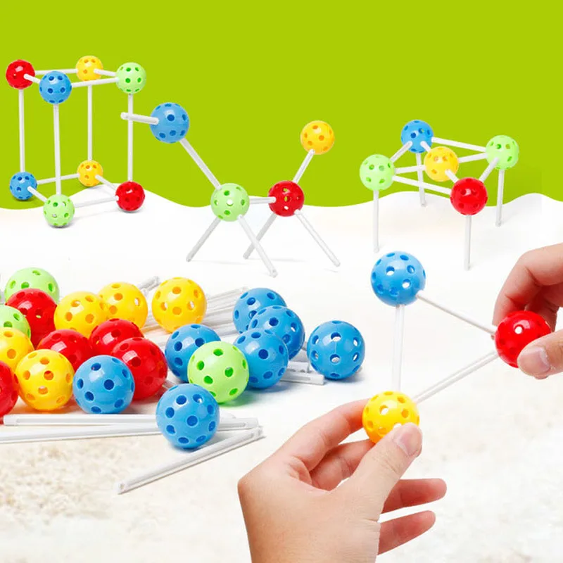

New Variety Inserted Beads Block Building Blocks ABS Kids Educational Toys Plug Bead Toy Magical Beads