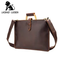 Сумка ретро кожаная мужская дорожная сумка короткое расстояние большая емкость багажная сумка туристический рюкзак для бизнеса Мода