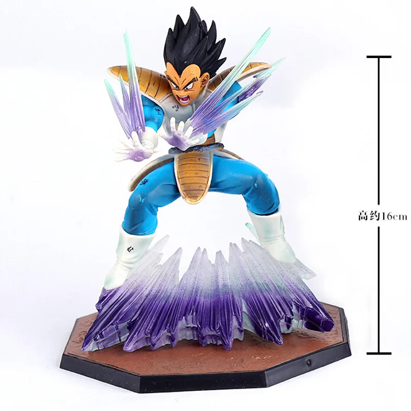 

FMRXK Dragon Ball Z Figuarts Vegeta Spirit Bomb Action Figure Toy Model Collection for Kids