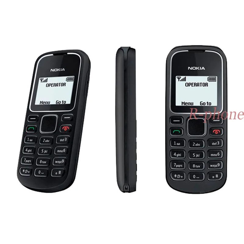 Оригинальный разблокированный Восстановленный телефон NOKIA 1280 GSM с арабской и