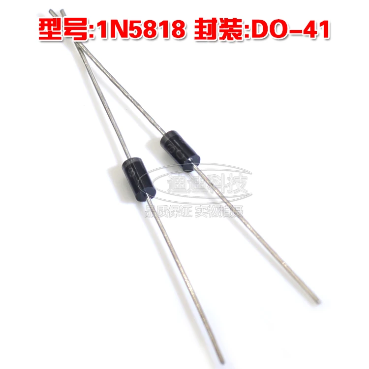 

New 1N5818 DO-41 выпрямительный диод Шоттки выход 30V 1A 1n5818 do-41