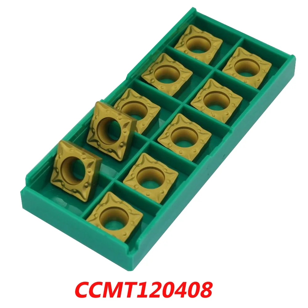 

Free shipping CCMT120408 carbide inserts for face milling cutter SCLCR / RBH tools suitable for NC/CNC milling machine