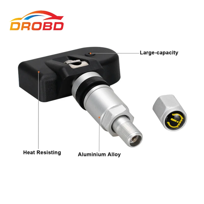 

Smart Car TPMS Bluetooth 4.0 Power TPMS TirePressure Monitoring System with LCD Display and Phone VC601 Monitoring 4 Sensors