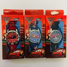 Детские часы с героями мультфильмов, Человек-паук, автомобиль, Микки, Минни, детские часы с кожаным ремешком, кварцевые детские часы, подарок на Рождество для девочек и мальчиков
