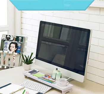 

1PC Modern Multifunctional Storage Box Desk Organizer Computer Keyboard Shelf Storage Rack MF 029
