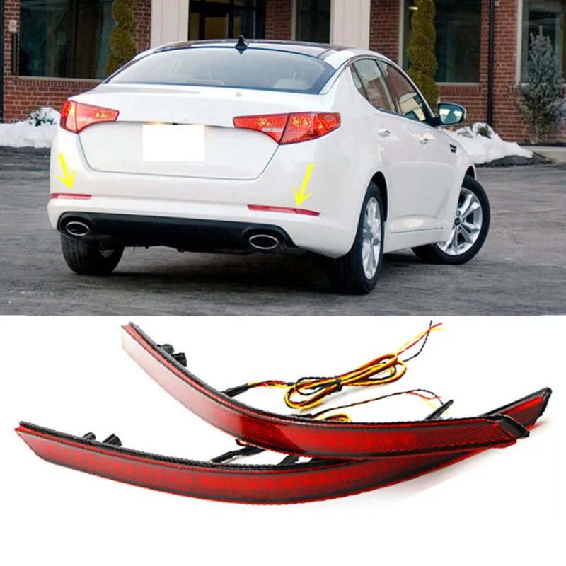 Для Kia K5 Оптима 2011-2013 Набор задней противотуманной фары Противотуманные фары+ стоп-сигналы