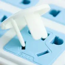 Горячая Распродажа, Детская электрическая защитная розетка для малышей, блокировка розетки, крышка с тремя контактами, 500 шт./партия