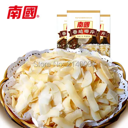 Nanguo Кокосовое Крисп Чипсы 60 г * 3 Коробки |
