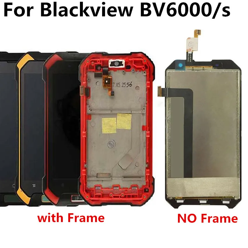 Новый ЖК-дисплей для Blackview bv6000 BV6000S с сенсорным экраном и рамкой дигитайзер в