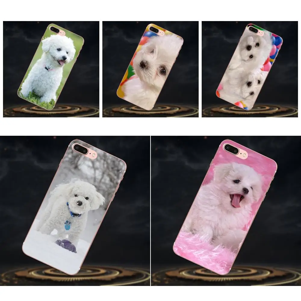 Для Samsung Galaxy Note 2 3 4 5 8 9 S3 S4 S5 S6 S7 S8 S9 mini Edge Plus защитный чехол для телефона I Love My Bichon Frise