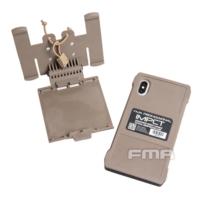 Новый ФМА Molle чехол для мобильного телефона IPHONE XS Max TB1324 Открытый тактические
