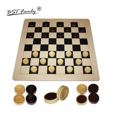 BSTFAMLY Международный шашки деревянный Шахматный набор 47*47*0,3 см складной шахматная доска магнитная шахматная игра 100 или 64 Шахматная T1
