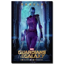 NEBULA – Guardian of The Galaxy Art Silk Fabric Poster Print 13×20 24x36inch Superheroes Movie Picture for Room Wall Decor 27