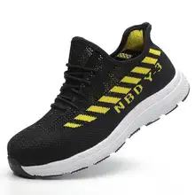top quality mens fashion large size breathable mesh steel toe caps work safety shoes platform soft sole tooling security boots top quality mens fashion large size breathable mesh steel toe caps work safety shoes platform soft sole tooling security boots